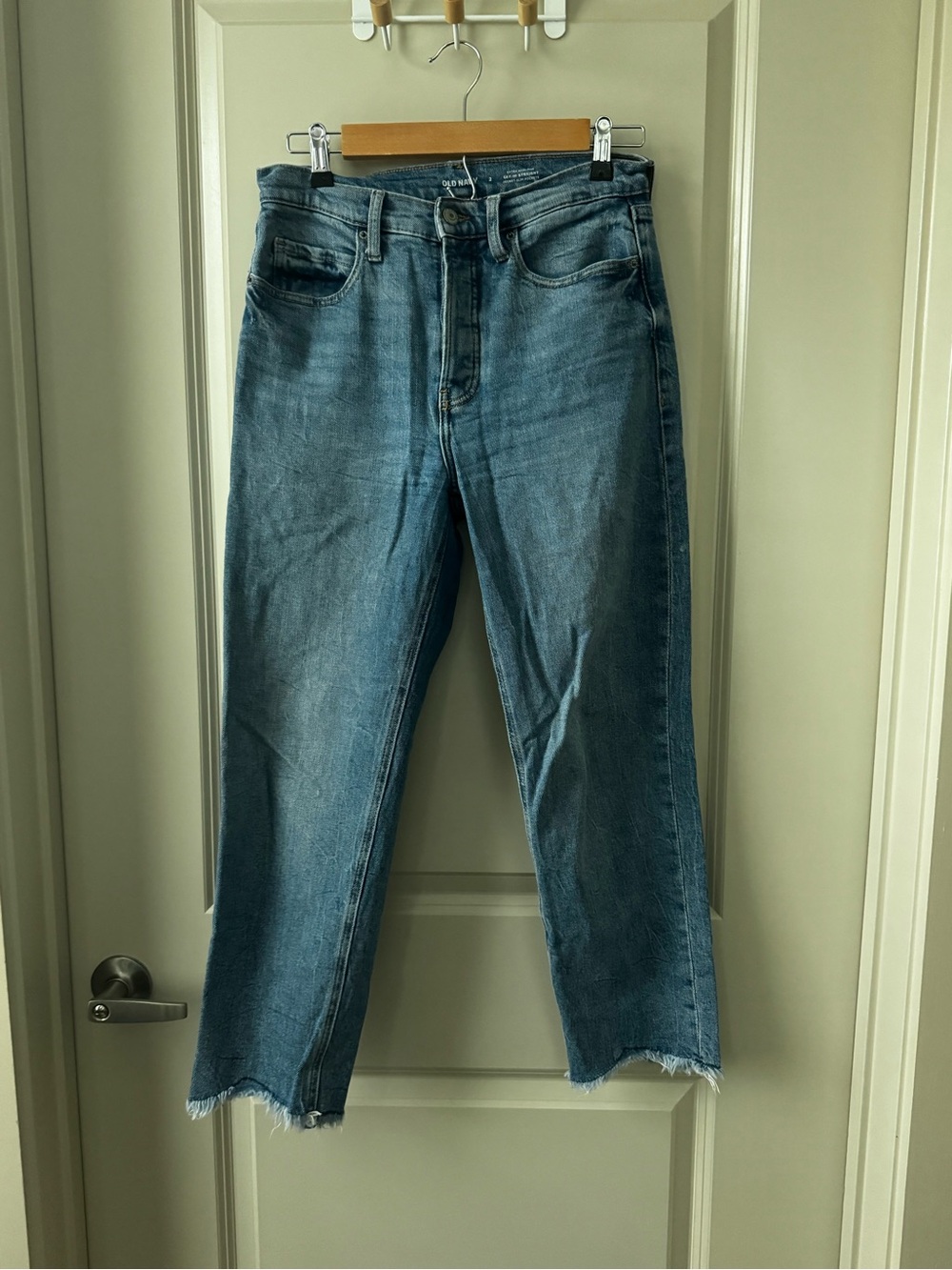 Old Navy Cropped High Rise Jeans